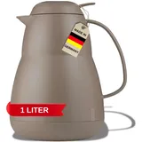 Helios Isolierkanne Zeo 1,0 l warm grey