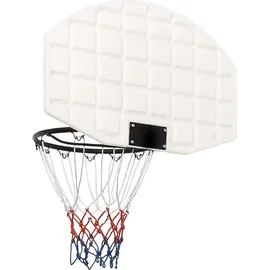 vidaXL Basketballkorb Weiß 71 x 45 x 2 cm