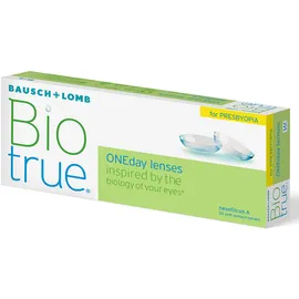Bausch + Lomb Biotrue for Presbyopia 30 St. / 8.60 BC / 14.20 DIA / -3.75 DPT / Low ADD