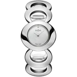 Davosa Vintage Quartz Perlmutt Weiß/Silber 26 mm 16857015