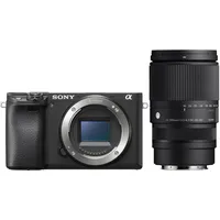 Sony Alpha 6400A Body + Netzteil + USB-Kabel + Akku + Schnellstartanleitung