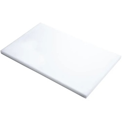 Gastro M HDPE Schneidebrett weiß