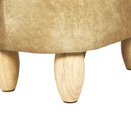 Beliani Hocker orange Fuchsform Fox