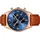 BERING - Armbanduhr - Herren - Classic - roségold glänzend - 10542-467 - Braun/Blau