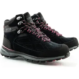 Regatta Damen Samaris Wildleder wasserdichte Trekkingstiefel 37 - Schwarz - 37