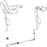 Sram Red eTap AXS Schalt-Bremshebel - links - 11.7018.081.000