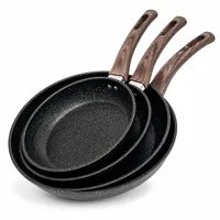 qivee Pfannen-Set 3-tlg. 22 cm + 26 cm + 30 cm