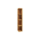 VCM Eckregal 17 x 15 x 97 cm Beige