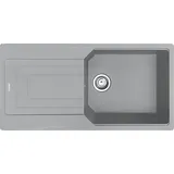 Franke Urban UBG 611-100 links Einbauspüle steingrau Excenterbetätigung 1000 x 500 mm