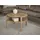 Forte Tobago Couchtisch 74,4 x 45,5 x 74,4 cm Beige/Braun