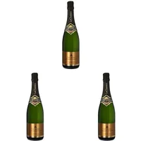 LaCheteau - Crémant de Loire Gold Edition Brut - Premium trocken Sekt aus Frankreich, Methode Traditionnelle (1 x 0.75 l) (Packung mit 3)