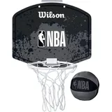 Wilson NBA Team Mini Basketballkorb schwarz|weiß No size