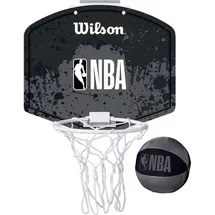 Wilson NBA Team Mini Basketballkorb schwarz|weiß No size