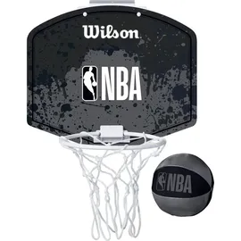 Wilson NBA Team Mini Basketballkorb schwarz|weiß No size