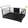 Intirilife Abtropfgestell 50 x 29 x 23,5 cm Schwarz
