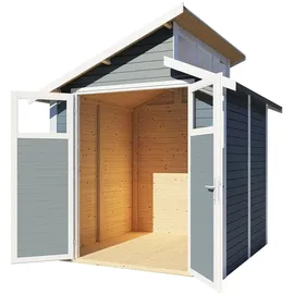 BERTILO Studio Basic 2,10 x 2,02 m silbergrau