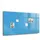 Tulup Magnettafel 120 x 60 cm Blau