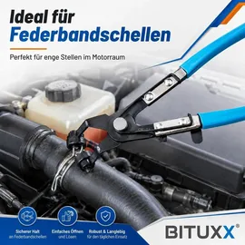 BITUXX Schlauchschellenzange 11 tlg