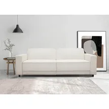 dorel home Schlafcouch 3-Sitzer Velours Beige