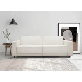 dorel home Schlafcouch 3-Sitzer Velours Beige