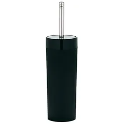 WC-Garnitur Dark ABS-Kunststoff schwarz 37,5cmh 9cmØ
