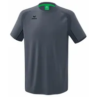 Erima Liga Star Trainings T-Shirt slate grey/schwarz L