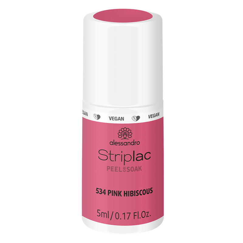 alessandro International Striplac ST2 Pink Hibiscous 5 ml
