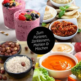 GOURMETmaxx Nutrition Mixer Deluxe rot