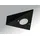 Trango 1er Erweiterungsset 6740-15 Matt-Schwarz Küchenunterbauleuchte aus Edelstahl - inkl. 1x 4,8 Watt LED Modul 3000K warmweiß direkt 230 Volt *COOK* Einbauleuchte, Einbaustrahler, Schrankleuchte