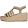 FitFlop PLATFFORMS ESPADR. SUEDE FISHERMAN WEDGE Sandalette Braun 40