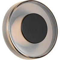 Trio Leuchten Wandleuchte CELESTE (D 22 cm - schwarz Ø 22cm,