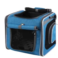 Fahrrad Haustierkorb - Fahrrad Hundekorb Vorne | Einstellbare Tasche Rucksack Belüfteter Transportbeutel Für Transport Ausflug Radfahren Camping Wandern