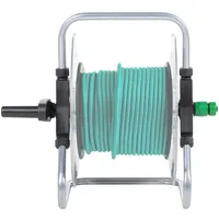 VidaXL Schlauchtrommel Wandmontage für 50 m 1/2" Schlauch Stahl