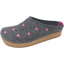 HAFLINGER Grizzly Cuoricini grau 42