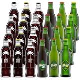 Afri Cola & Bluna Limo Mischkiste 24 Flaschen je 0,33l inkl. Mehrweg Pfand