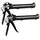 AGT 2er-Set Kartuschenpressen Drehrahmen für Kartuschen bis 310ml & 23cm