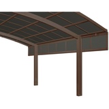 Ximax Seitenwand für Portoforte und Linea 491,2 cm-99,5 cm-mattbraun