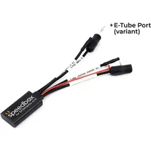 Speedbox Shimano Ep8 1.3 + E-tube Port Geschwindigkeitserhöhungsgerät - Black - One Size