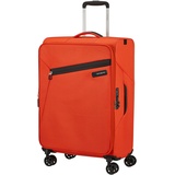 Samsonite Litebeam Spinner M, Erweiterbar Koffer, 66 cm, 67/73 L, Orange Tangerine Orange)