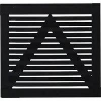 Plus Gartentor 100 x 93 cm Schwarz