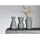 Ritzenhoff & Breker Kalmar Vasen-Set 20 cm 3-teilig grau