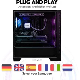 dcl24.de Gamer PC Intel i9-14900KF 32 GB RAM 1 TB SSD RTX 5080 Windows 11