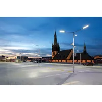 KANLUX LED Auslegerleuchte grau schwenkbar IP65 60 W