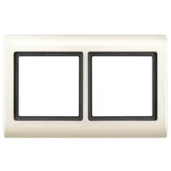 Merten Rahmen 400244 2fach weiss AQUADESIGN