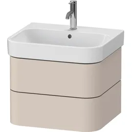 Duravit Happy D.2 Plus Waschtischunterbau wandhängend 575x490mm,
