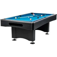 Winsport Poolbillardtisch "Black Pool 6 ft.",schwarz / blau,6 ft.