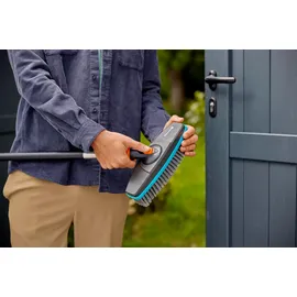 Gardena Waschbürste Cleansystem Stielbürste soft grau
