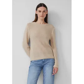 s.Oliver Leichter Strickpullover Beige 46