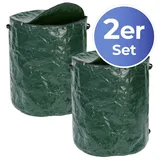 Maximex Gartensack MAXIMEX "Multi-Abfall-Sack XXL", grün, B:67cm H:78cm, Polyester, Auffangbehälter, zum Transport von Grünschnittabfällen, 275 Liter