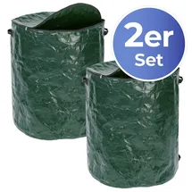 Maximex Gartensack MAXIMEX "Multi-Abfall-Sack XXL", grün, B:67cm H:78cm, Polyester, Auffangbehälter, zum Transport von Grünschnittabfällen, 275 Liter